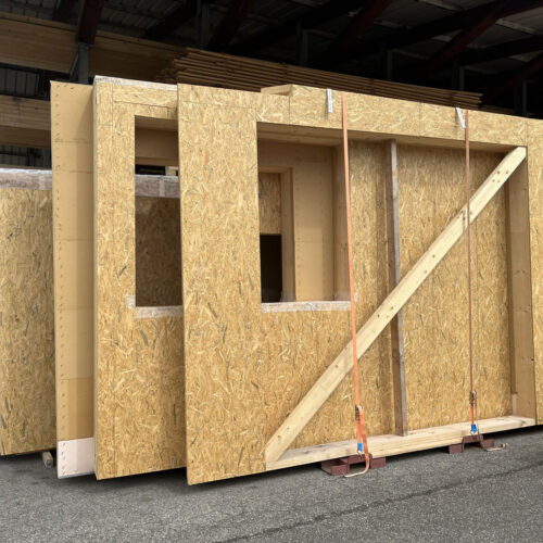 Panneaux pour la construction de maisons structure bois par Dattler