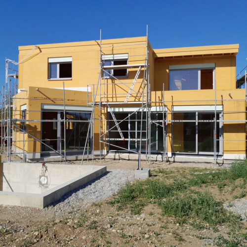 Construction de maison structure bois