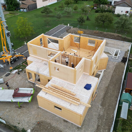 Construction de maison structure bois