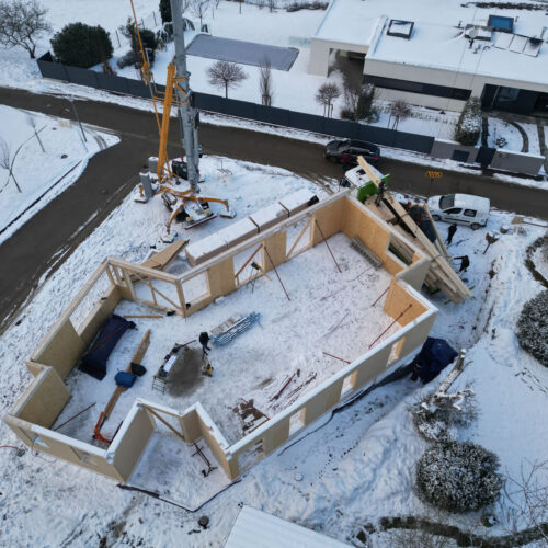 Construction de maison structure bois par Dattler