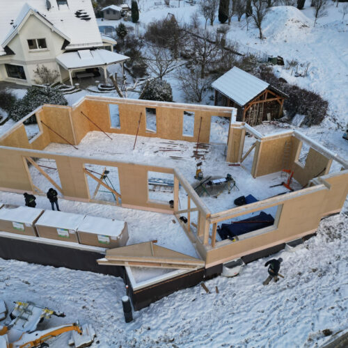 Construction de maison structure bois par Dattler