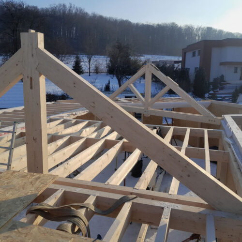 Construction de maison structure bois par Dattler
