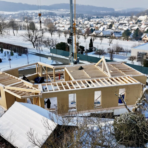 Construction de maison structure bois par Dattler