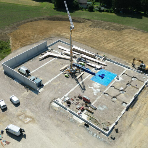 Construction de hangar agricole structure bois