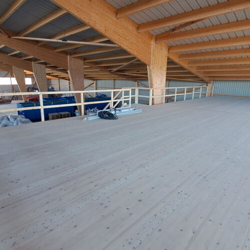 Construction de hangar agricole structure bois