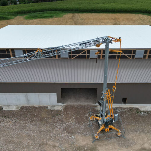 Construction de hangar agricole structure bois
