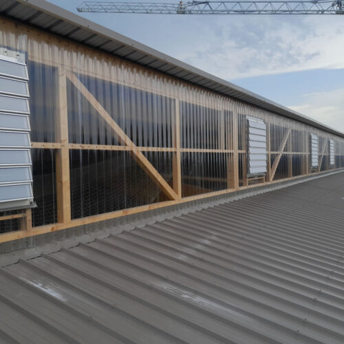 Construction de hangar agricole structure bois