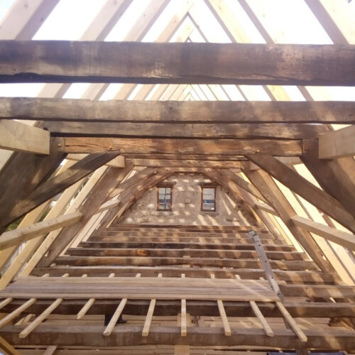 restauration de la toiture du presbytère de Dietwiller