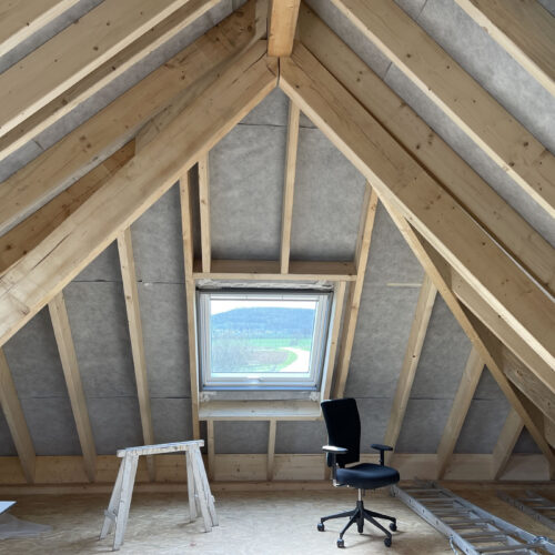 Construction d'un garage / arbi de jardin structure bois