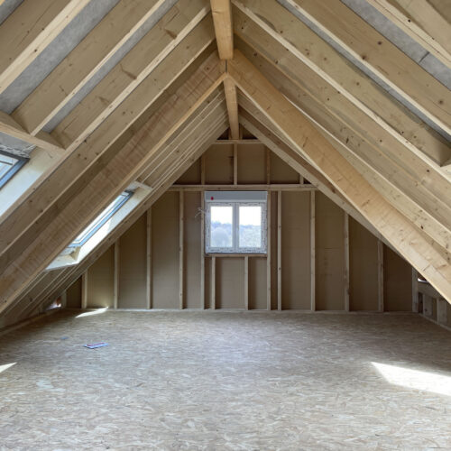 Construction d'un garage / arbi de jardin structure bois