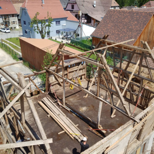 Sauvegarde et rénovation de la ferme Niefergold de Durmenach
