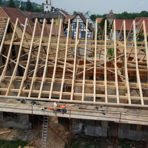 Sauvegarde et rénovation de la ferme Niefergold de Durmenach