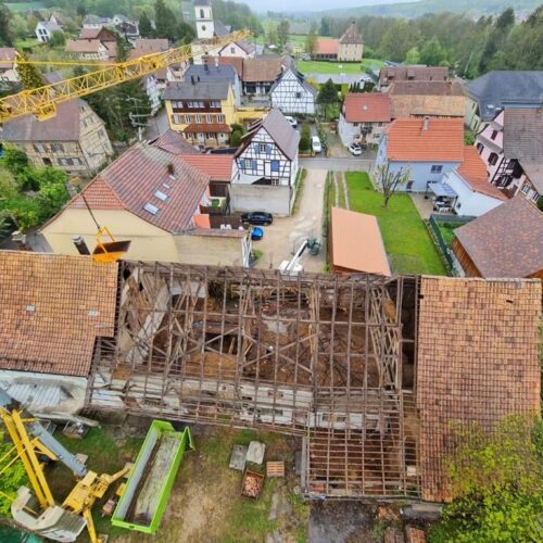 Sauvegarde et rénovation de la ferme Niefergold de Durmenach