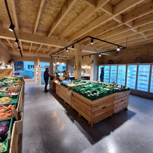 Hangar commercial et de stockage pour la ferme de Pfaffenbach