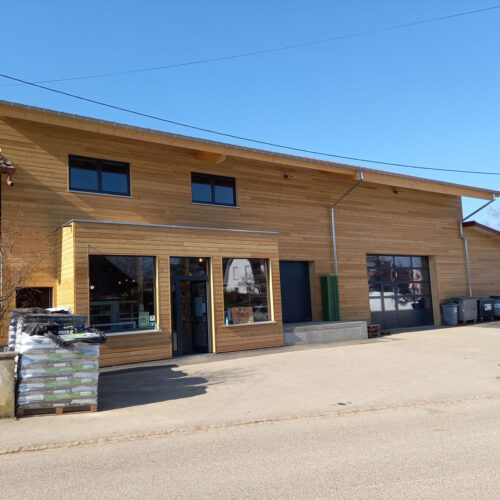 Hangar commercial et de stockage pour la ferme de Pfaffenbach