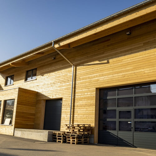 Hangar commercial et de stockage pour la ferme de Pfaffenbach