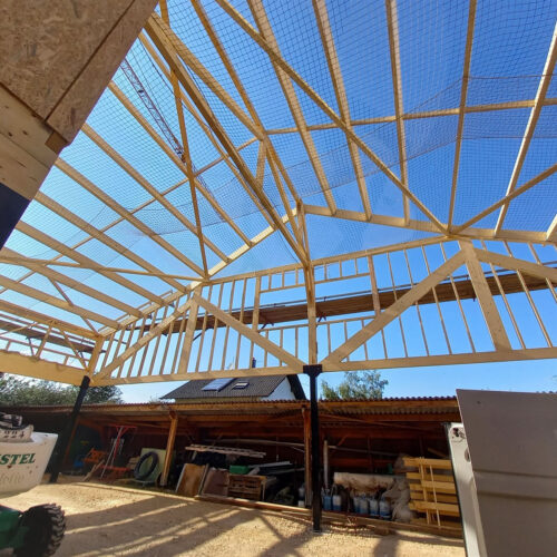 Hangar commercial et de stockage pour la ferme de Pfaffenbach