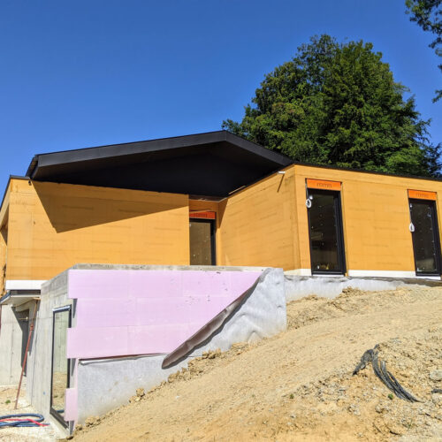 Maison à ossature bois dans le sundgau par Dattler