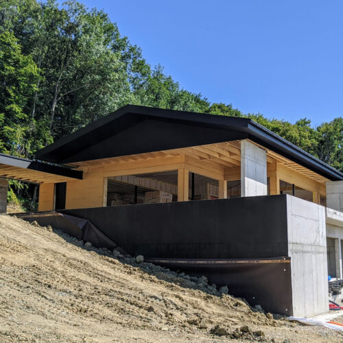 Maison à ossature bois dans le sundgau par Dattler