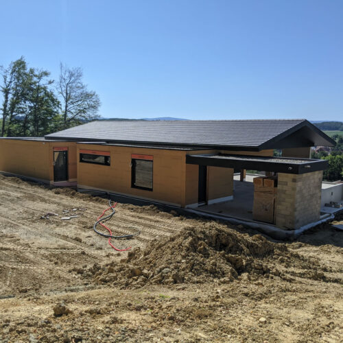 Maison à ossature bois dans le sundgau par Dattler