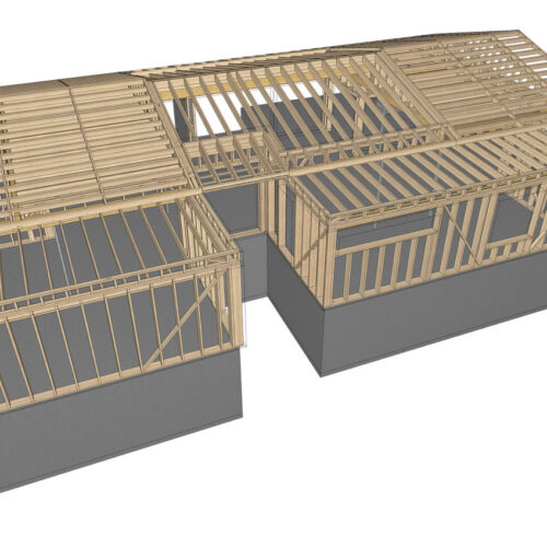 Maison à ossature bois dans le sundgau par Dattler