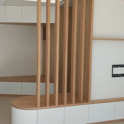 Création d&rsquo;une entrée sur mesure avec sas et mezzanine