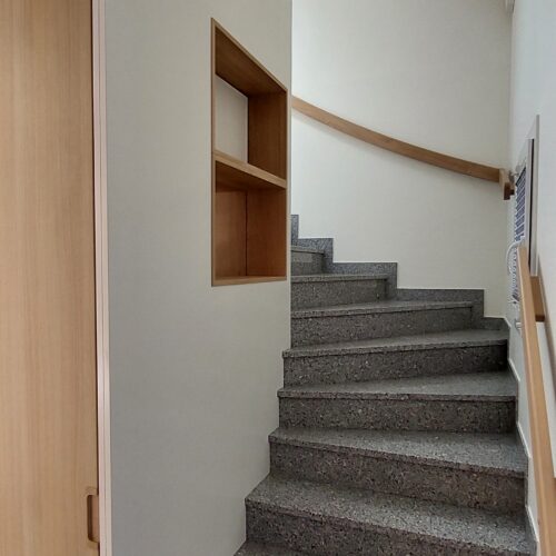 Création d&rsquo;une entrée sur mesure avec sas et mezzanine