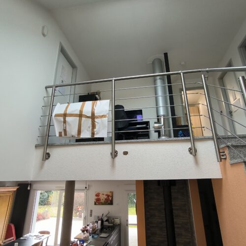 Création d&rsquo;une entrée sur mesure avec sas et mezzanine