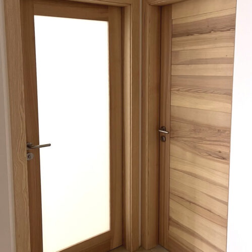 portes intérieures vitrée et pleines sur mesure