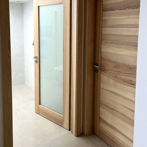 portes intérieures vitrée et pleines sur mesure