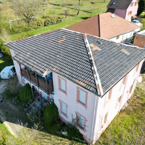 Rénovation de charpente et isolation de la toiture