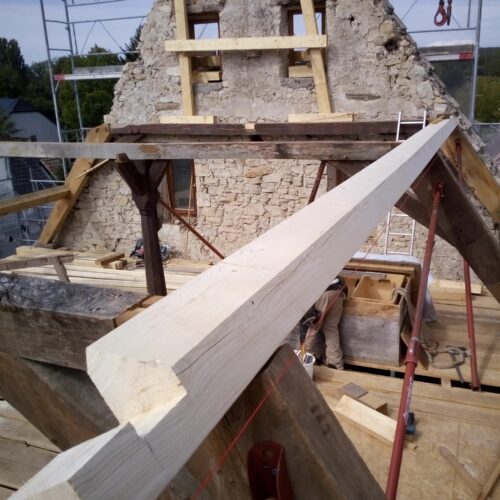 Rénovation de la charpente et couverture du Presbytère de Dietwiller